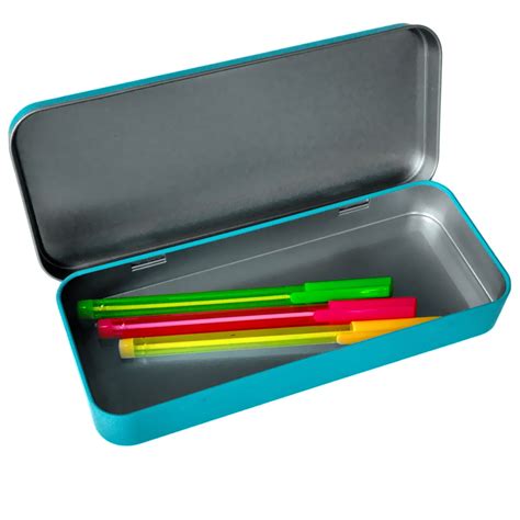 metal pencil box walmart|metal pencil lead case.